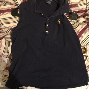 POLO SLEEVELESS SHIRT XL